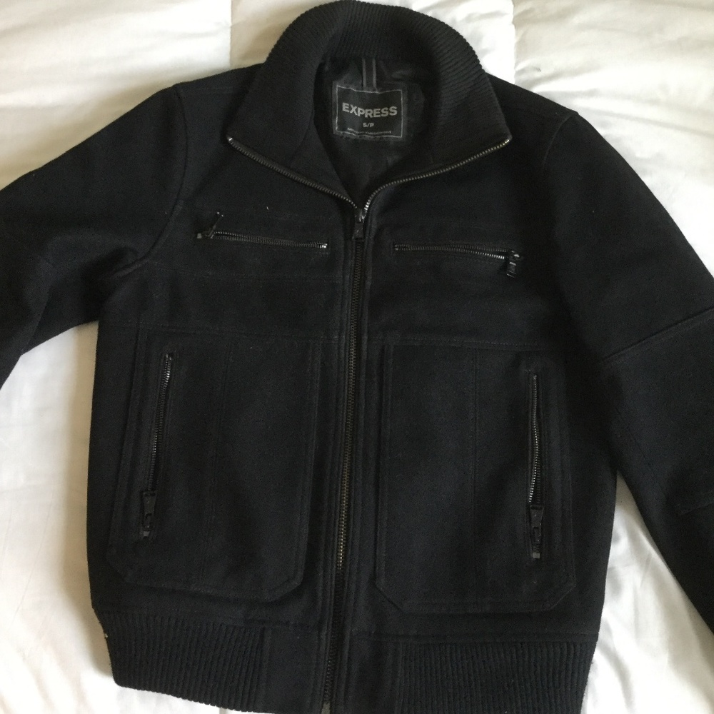 Men's Express Black Coat